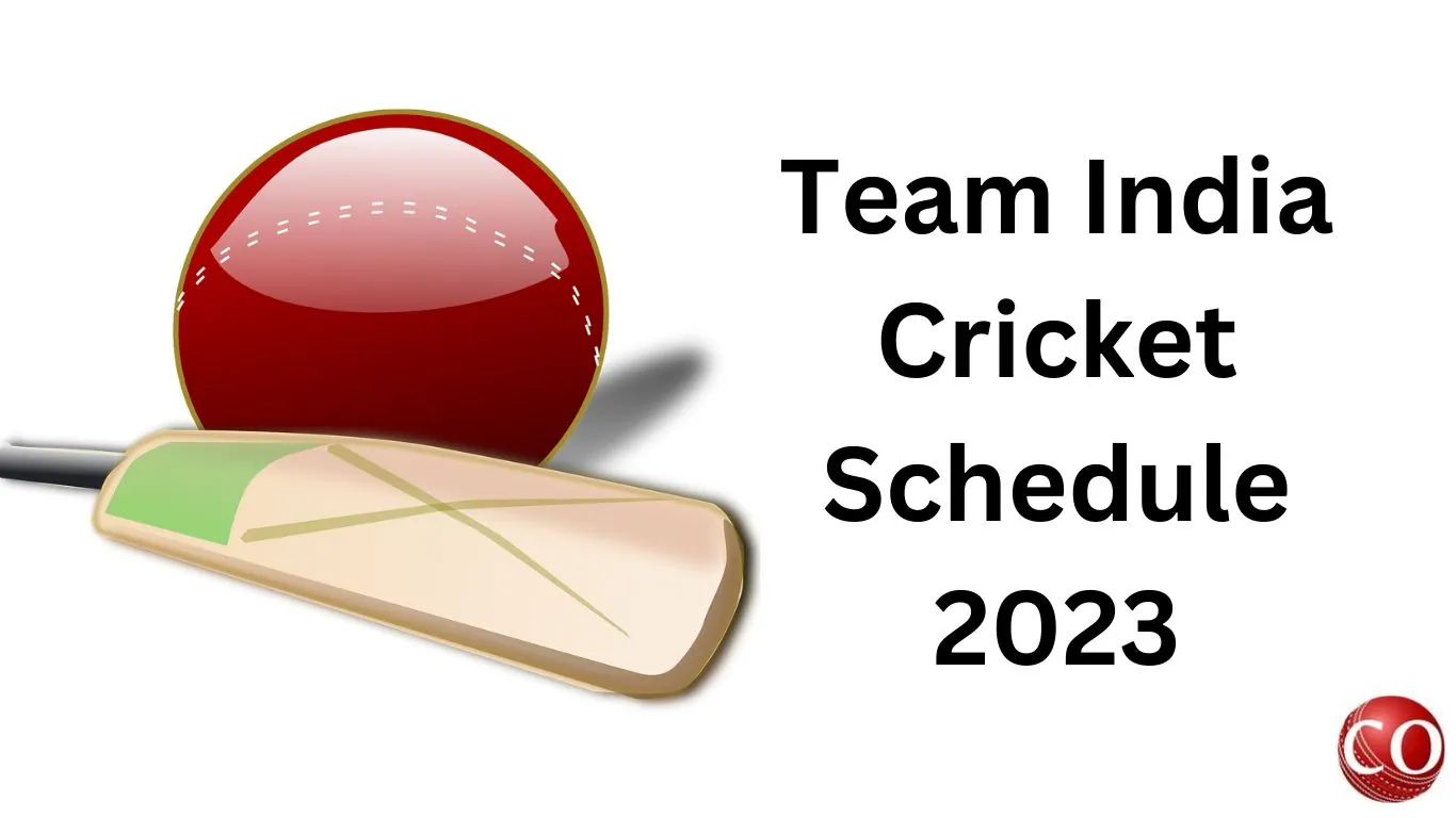 Team India Cricket Schedule 2023