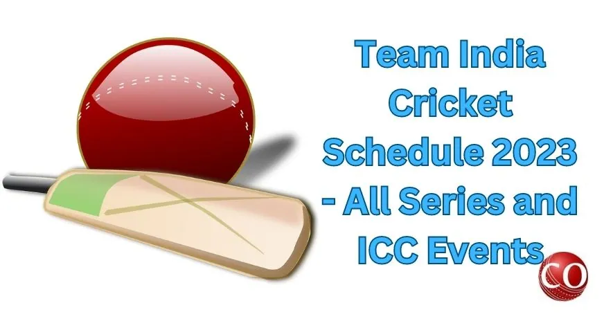 Team India Cricket Schedule 2023