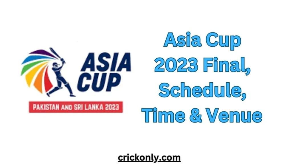 Asia Cup Final Match 2023