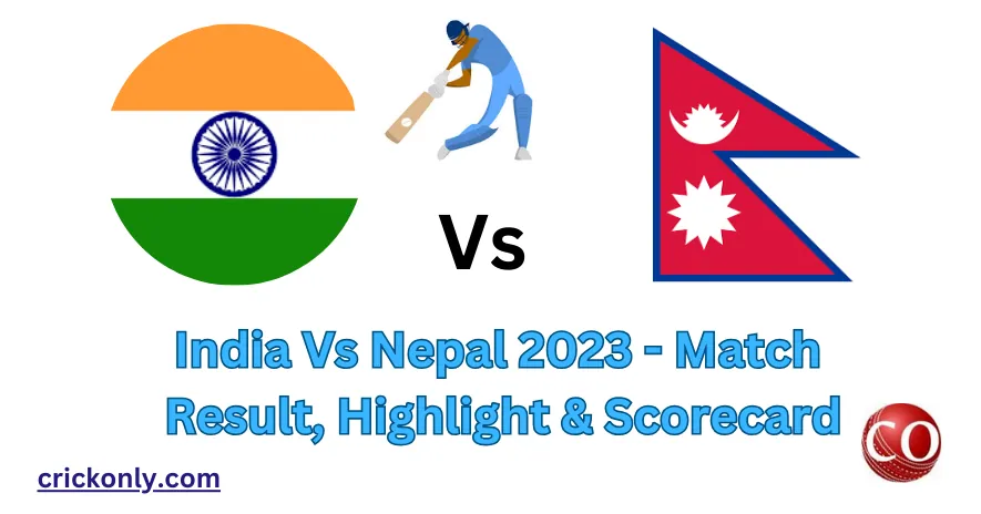Who Won India Vs Nepal Match