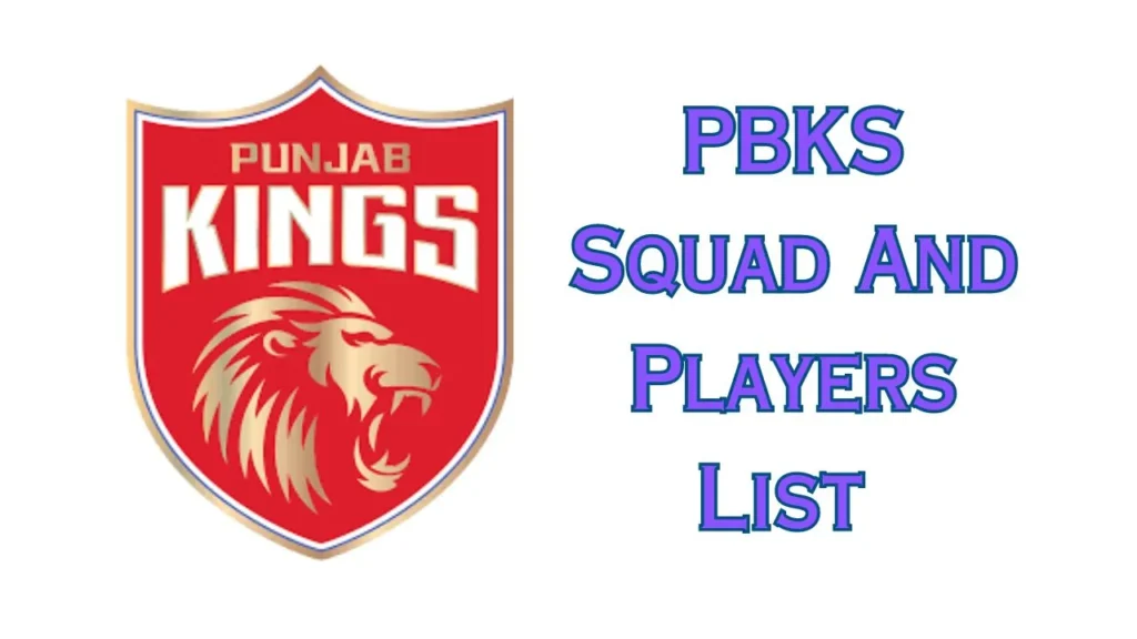 Punjab Kings Player List