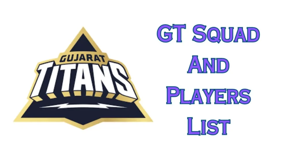 Gujarat Titans Players List 